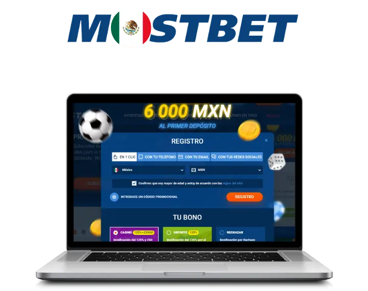 Registro de cuenta en Mostbet